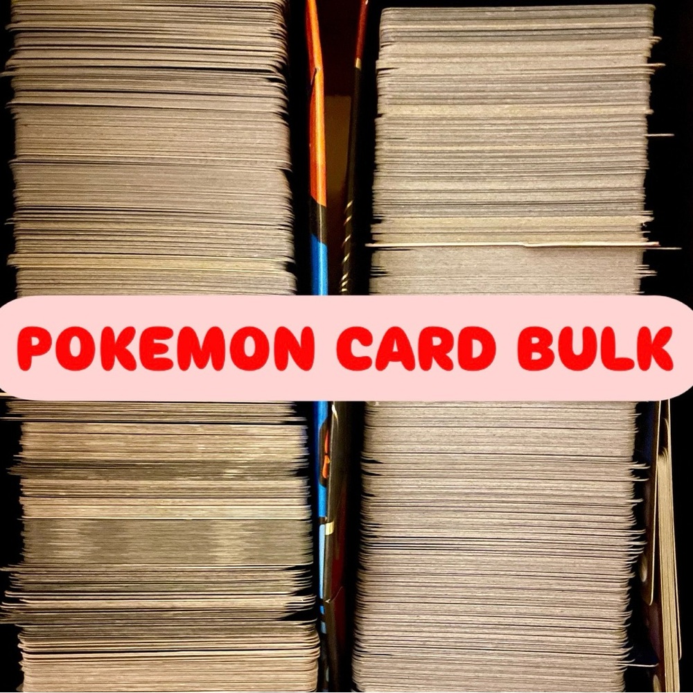 Pokemon Card Bulk (100 Unplayed Cards!!)